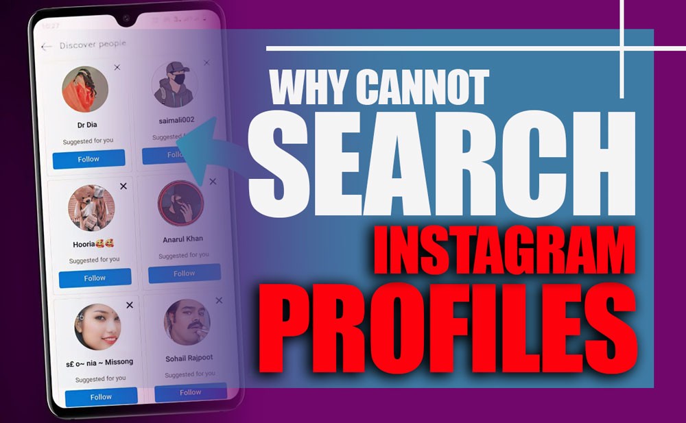 Why Cannot You Search Instagram Profiles?