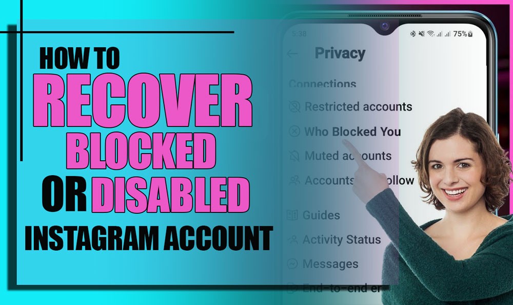 How to Recover a Blocked or Disabled Instagram Account?