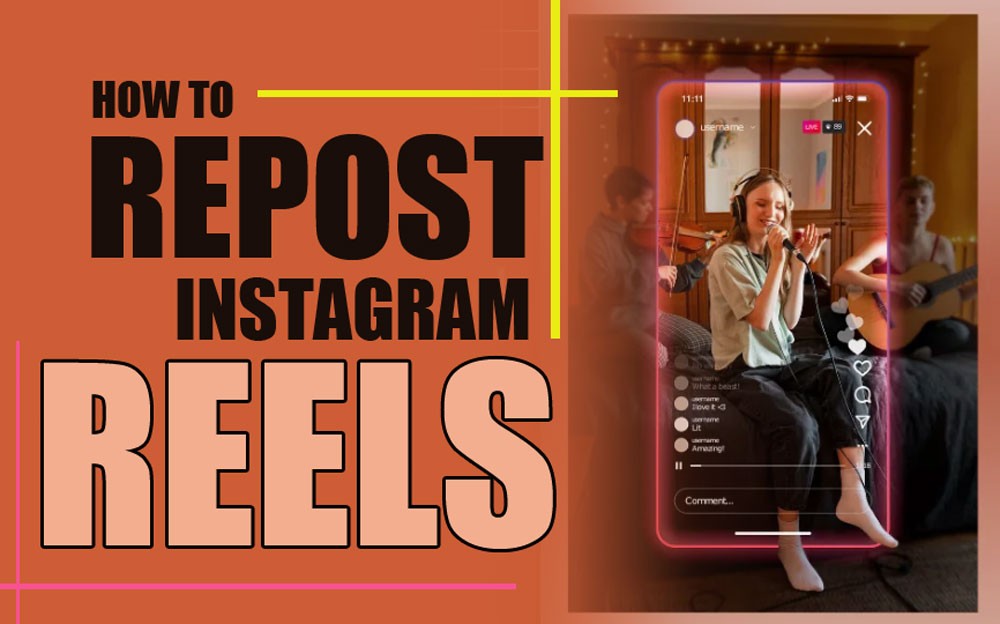 How to repost Instagram Reels
